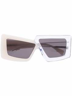 Kuboraum солнцезащитные очки X10 в массивной оправе