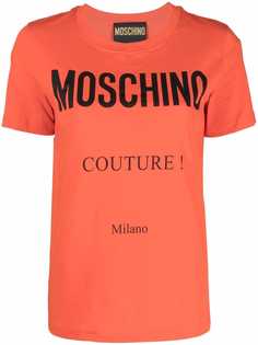 Moschino футболка с логотипом