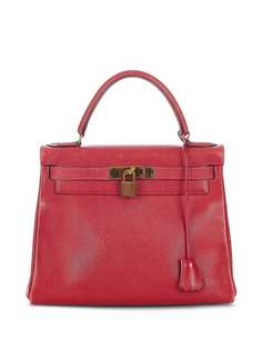 Hermès сумка Kelly 28 pre-owned с ручкой и ремнем Hermes