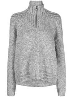 Alexander Wang джемпер с высоким воротником на молнии
