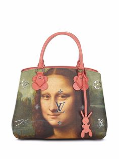 Louis Vuitton сумка Masters Collection Montaigne MM из коллаборации с Jeff Koons