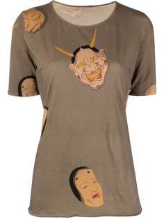 Uma Wang футболка с принтом