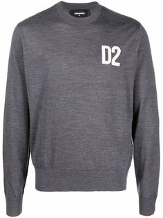Dsquared2 джемпер с вышитым логотипом