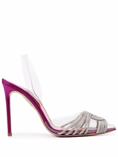 Aquazzura туфли Gatsby Sling 105