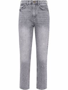 Philipp Plein укороченные джинсы с завышенной талией