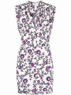 Isabel Marant платье с цветочным принтом