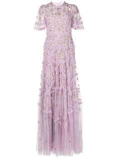 Needle & Thread вечернее платье Ophelia с оборками