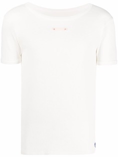 Maison Margiela футболка с перфорацией