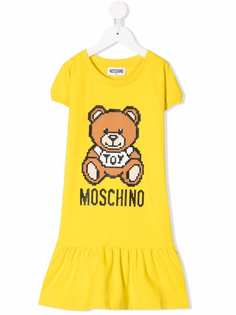 Moschino Kids платье с принтом Teddy Toy