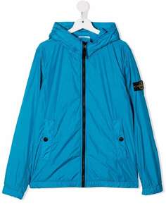 Stone Island Junior куртка на молнии с капюшоном