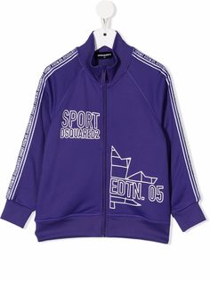 Dsquared2 Kids куртка на молнии с логотипом