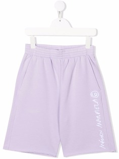 MM6 Maison Margiela Kids спортивные шорты с логотипом