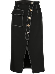 Alexander McQueen шерстяная юбка