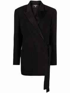 Balmain блейзер с запахом