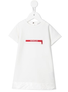 Moncler Enfant платье Logo Zipper