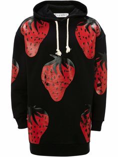 JW Anderson худи с принтом Strawberry