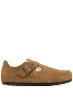 Birkenstock слиперы London с мехом