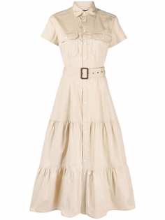 Polo Ralph Lauren платье-рубашка карго с поясом