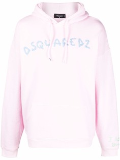 Dsquared2 худи с вышитым логотипом