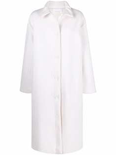 Cecilie Bahnsen пальто Hayden в рубчик