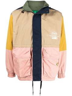 Perks And Mini куртка в стиле колор-блок с логотипом
