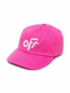 Off-White Kids бейсболка Rounded с нашивкой-логотипом