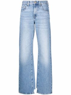 7 For All Mankind джинсы Tess с эффектом потертости