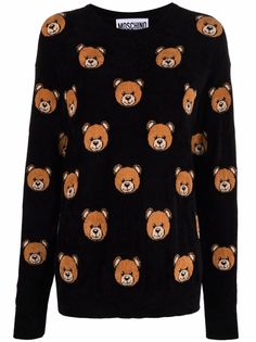 Moschino джемпер с принтом Teddy Bear
