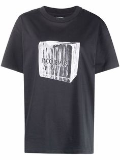 Jacquemus футболка Glaçon с графичным принтом