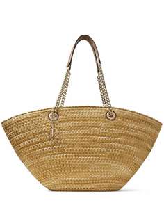 Jimmy Choo плетеная сумка-тоут Mari