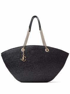 Jimmy Choo плетеная сумка-тоут Mari