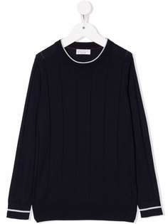 Brunello Cucinelli Kids джемпер тонкой вязки