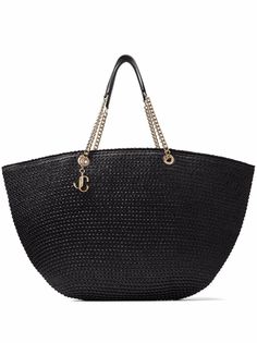 Jimmy Choo плетеная сумка-тоут Mari