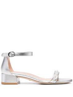 Stuart Weitzman декорированные босоножки