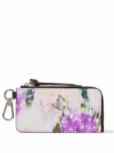 Jimmy Choo кошелек Lise-Z с цветочным принтом