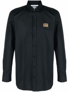 Moschino рубашка с логотипом