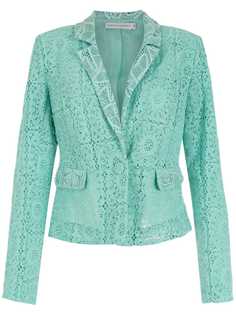 Martha Medeiros кружевной блейзер Renata