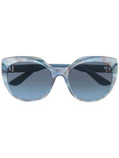 Dolce & Gabbana Eyewear солнцезащитные очки в оправе кошачий глаз