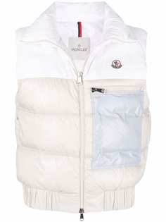 Moncler дутый жилет с карманом