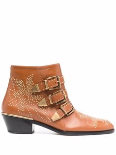 Chloé ботильоны Susan 30 с заклепками Chloe