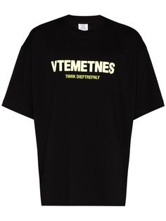 VETEMENTS футболка с логотипом