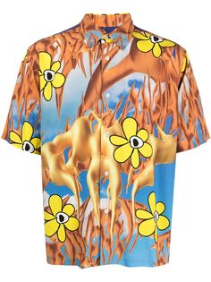 Perks And Mini рубашка с короткими рукавами и цветочным принтом