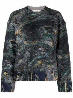 Fendi джемпер с принтом