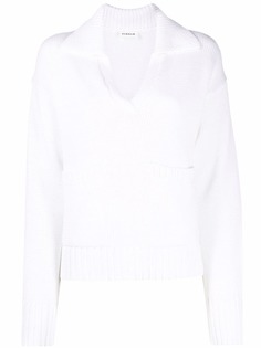 P.A.R.O.S.H. джемпер с заостренным воротником