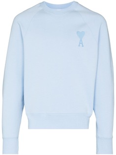 AMI Paris толстовка с монограммой Ami de Coeur