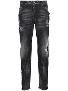 Dsquared2 джинсы с эффектом потертости