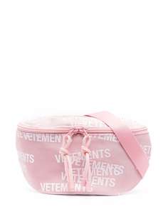 VETEMENTS поясная сумка с логотипом