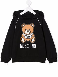 Moschino Kids худи с логотипом