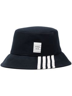 Thom Browne панама с полосками 4-Bar