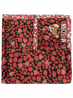 Moschino платок с принтом